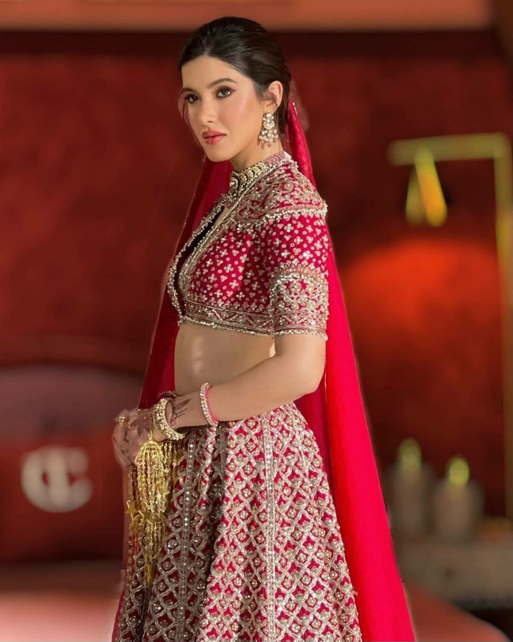 Heavy Muga Silk Lahenga Choli Set