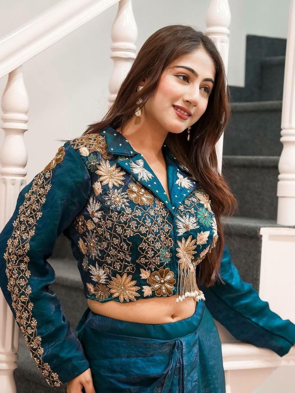 Soft Fandy Satin Silk salwar Suit Set
