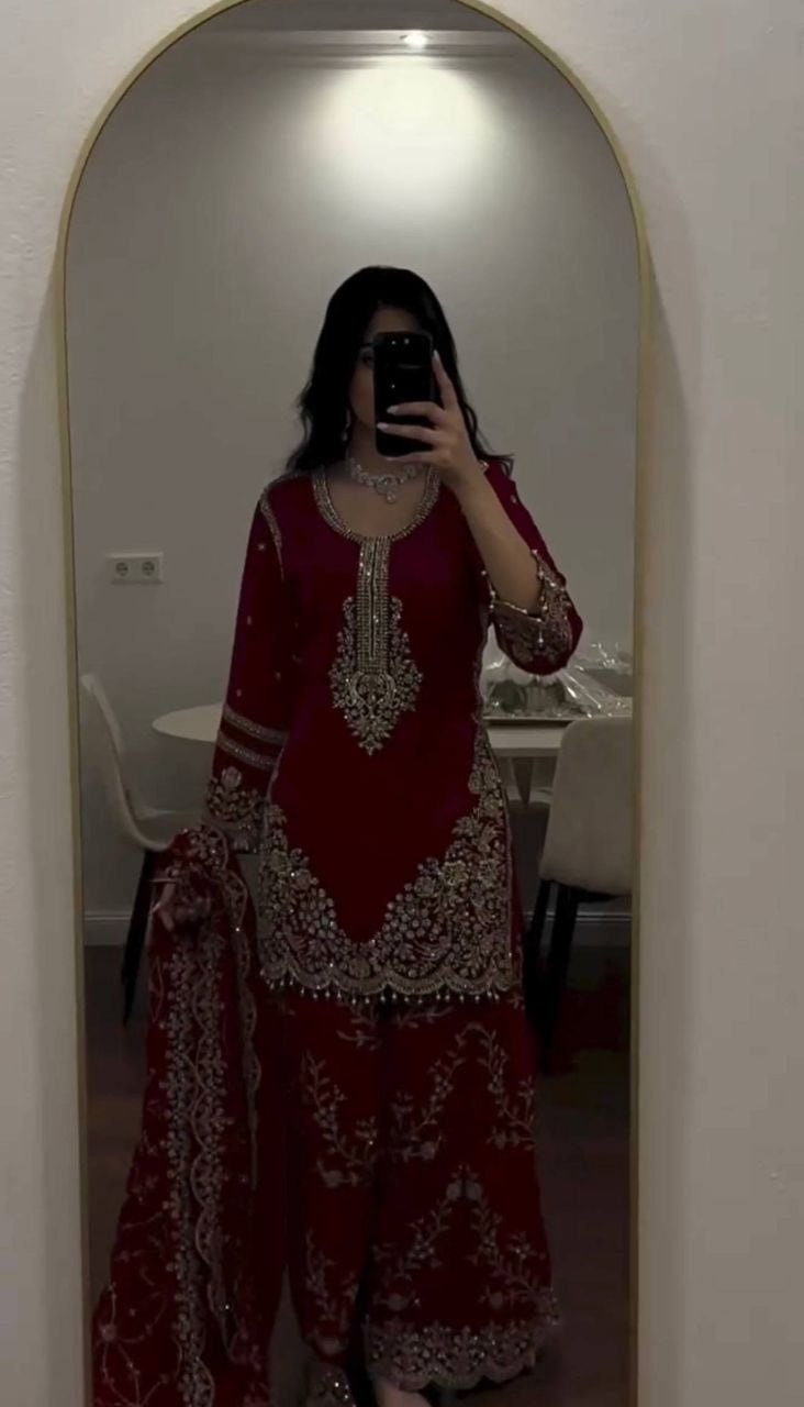 Premium Fox Georgette Salwar suit set - view 2