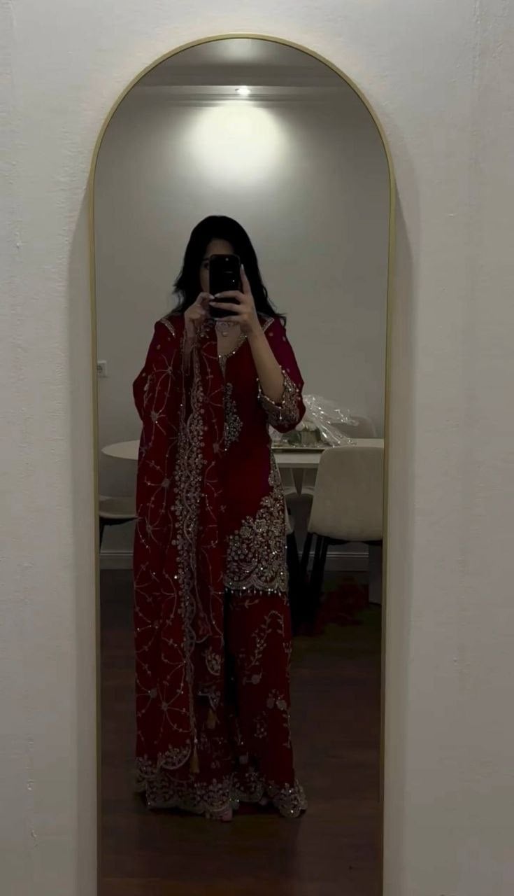 Premium Fox Georgette Salwar suit set