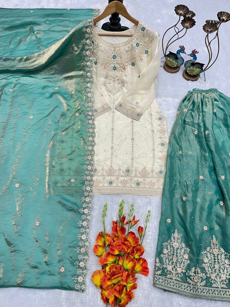 Heavy Frendy Silk Salwar Suit Set - view 6
