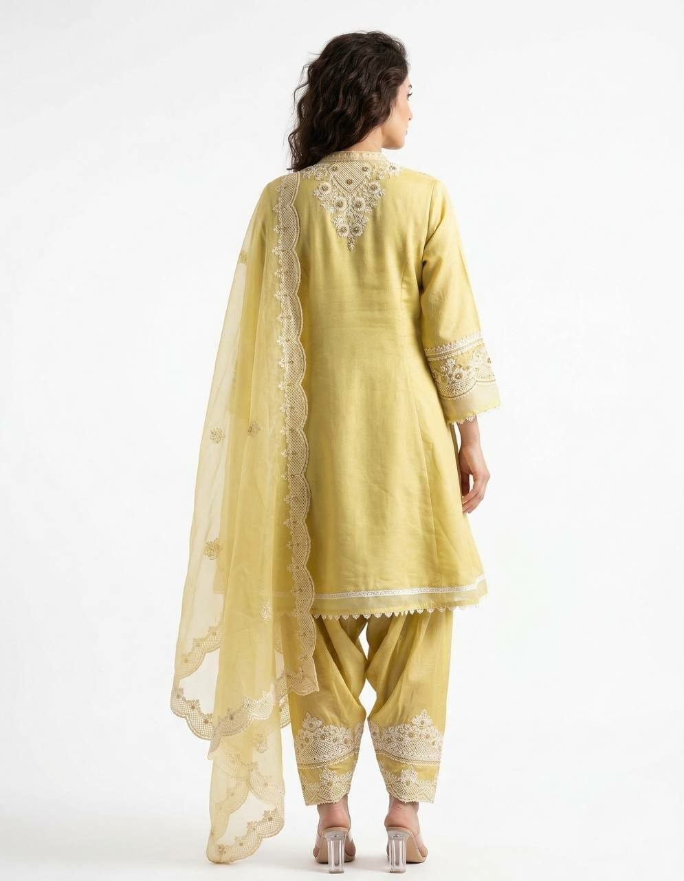 Premium Roman Salwar Suit Set - view 1