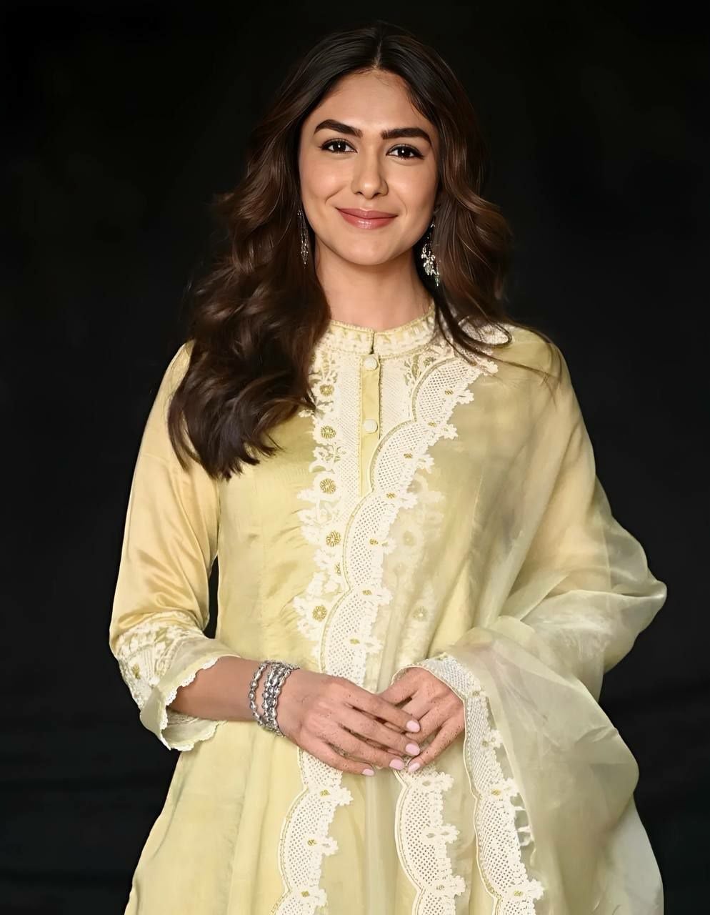 Premium Roman Salwar Suit Set