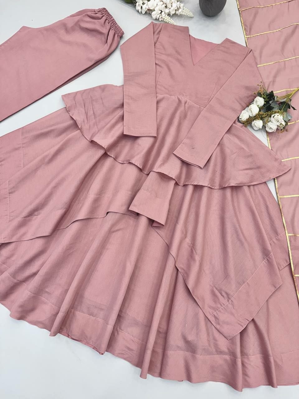 Heavy Mal Chanderi Salwar suit Set