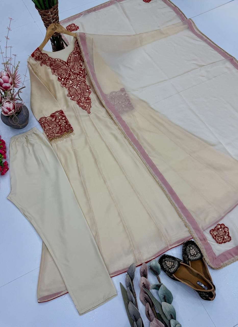 Heavy Soft Organza Suit set - view 5