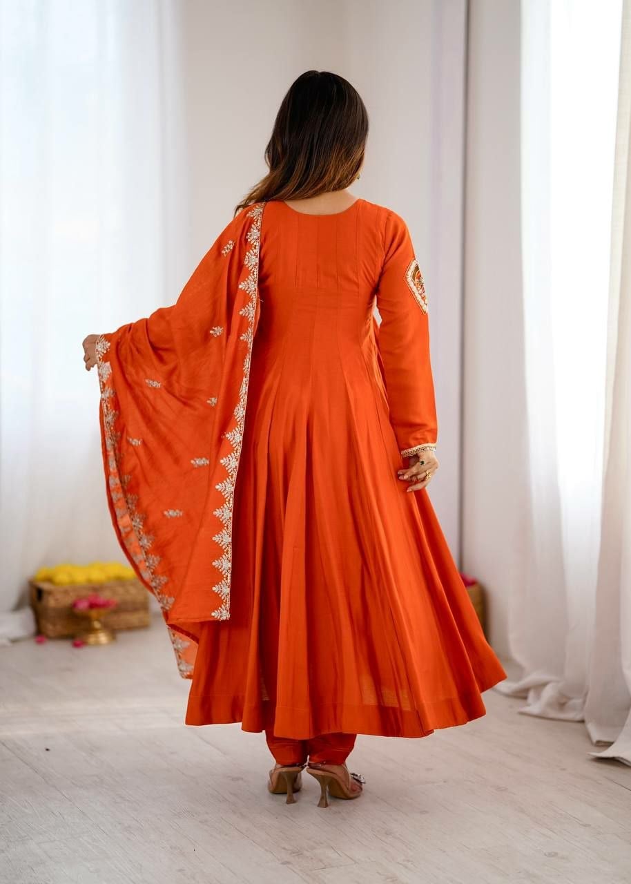 Premium Roman Silk Suit Set