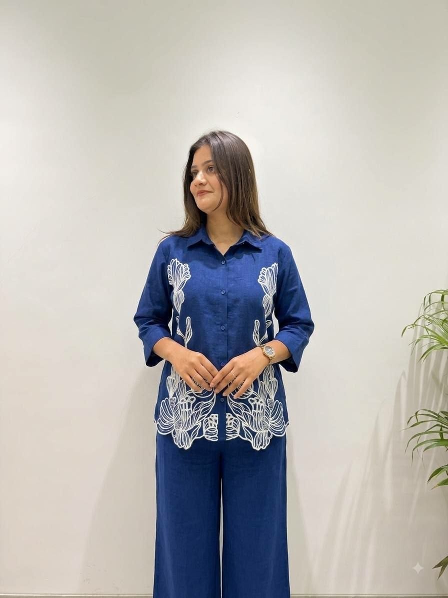 Premium Cotton Denim Suit Set