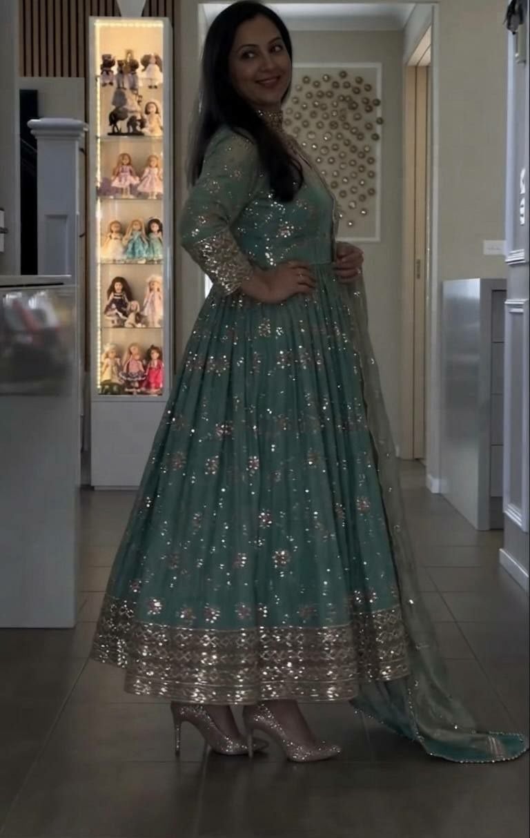 Heavy Pure Fendy Silk Suit Set