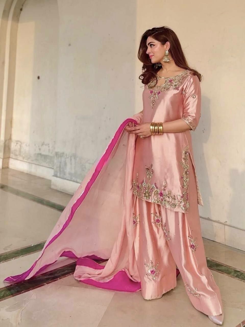 Pure Devsena Silk Salwar suit Set
