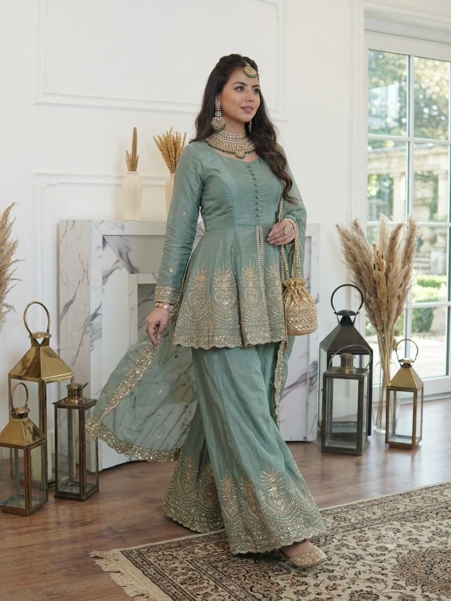 Fendy Silk Suit Set