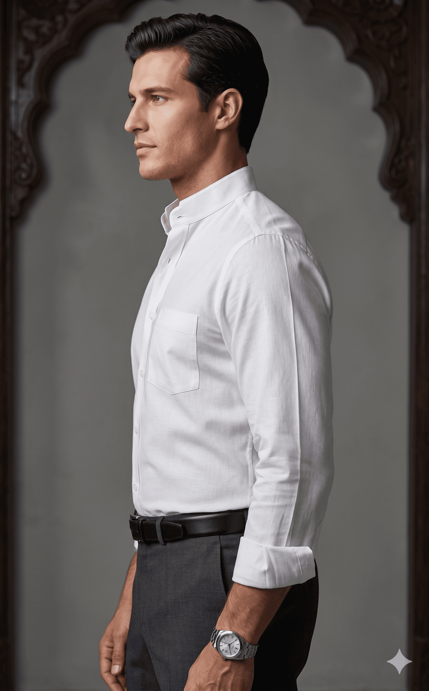 Men's Tuxedo Giza Cotton Shirt