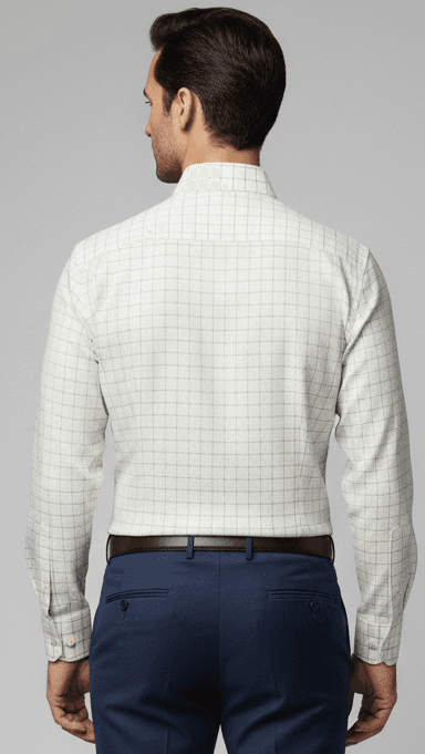 Men's Lemon Yellow Checks Shirt