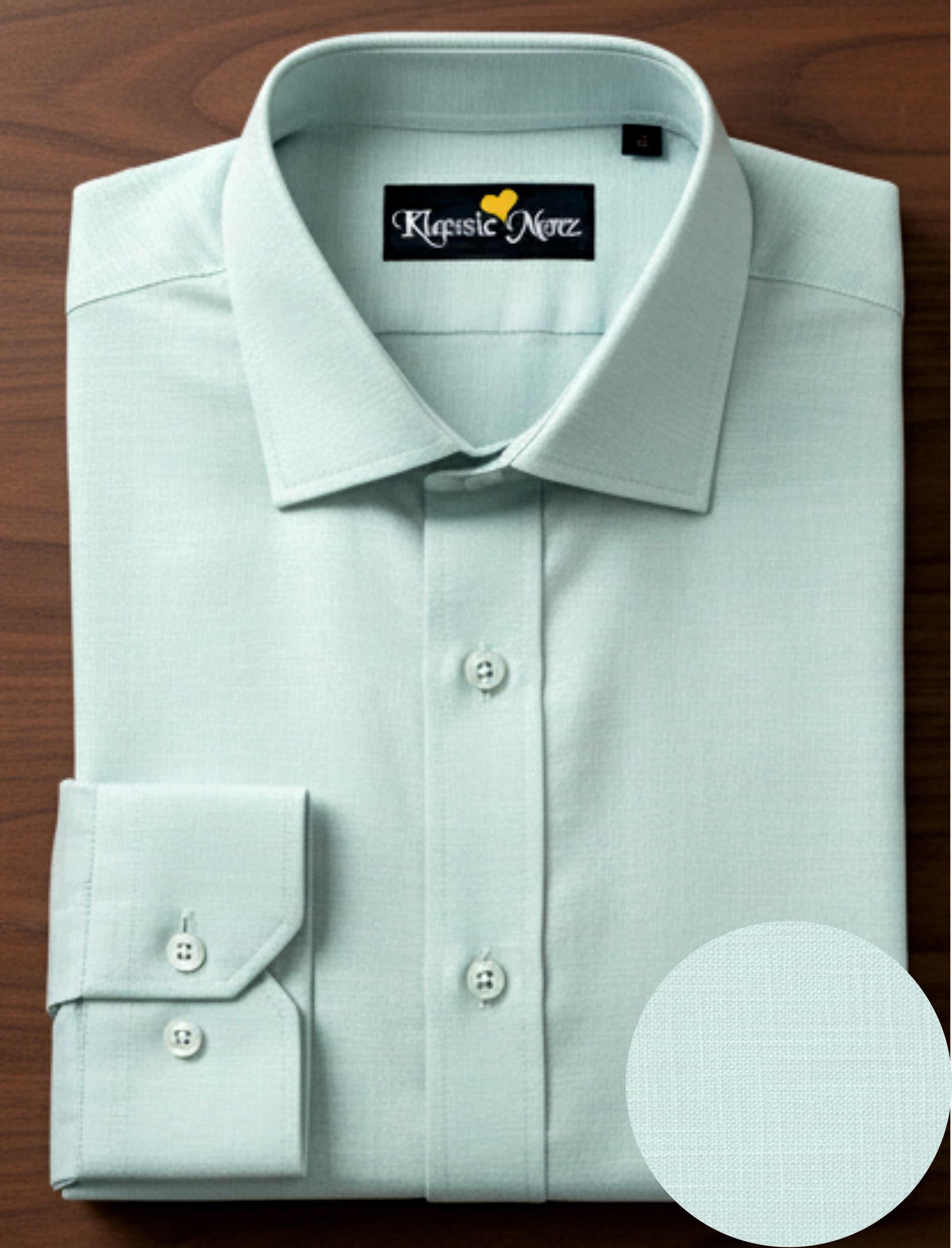Men's Linen Light Green Shirt